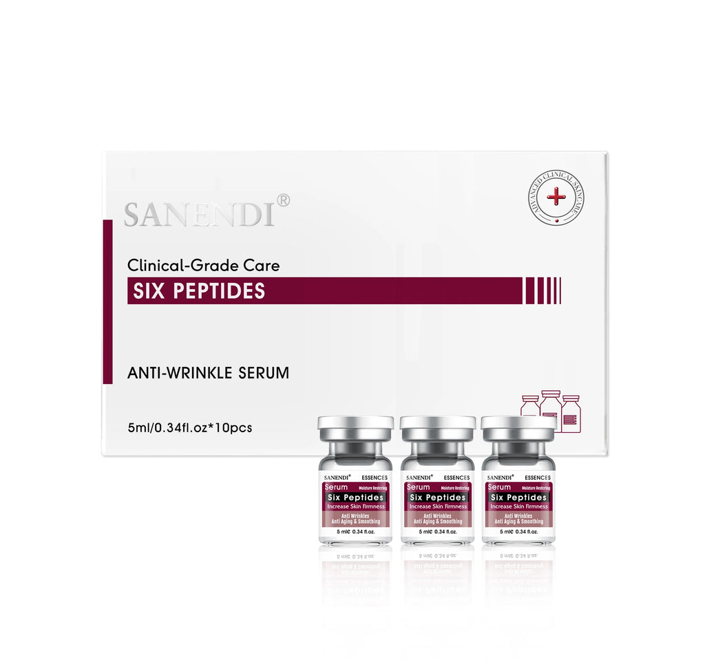 10pcs/Box Six Peptide Ampoule Hyaluronic acid Serum for Face Dr.Pen SNAIL ACNE Solution Repair Moisturizing Skin Care Korean