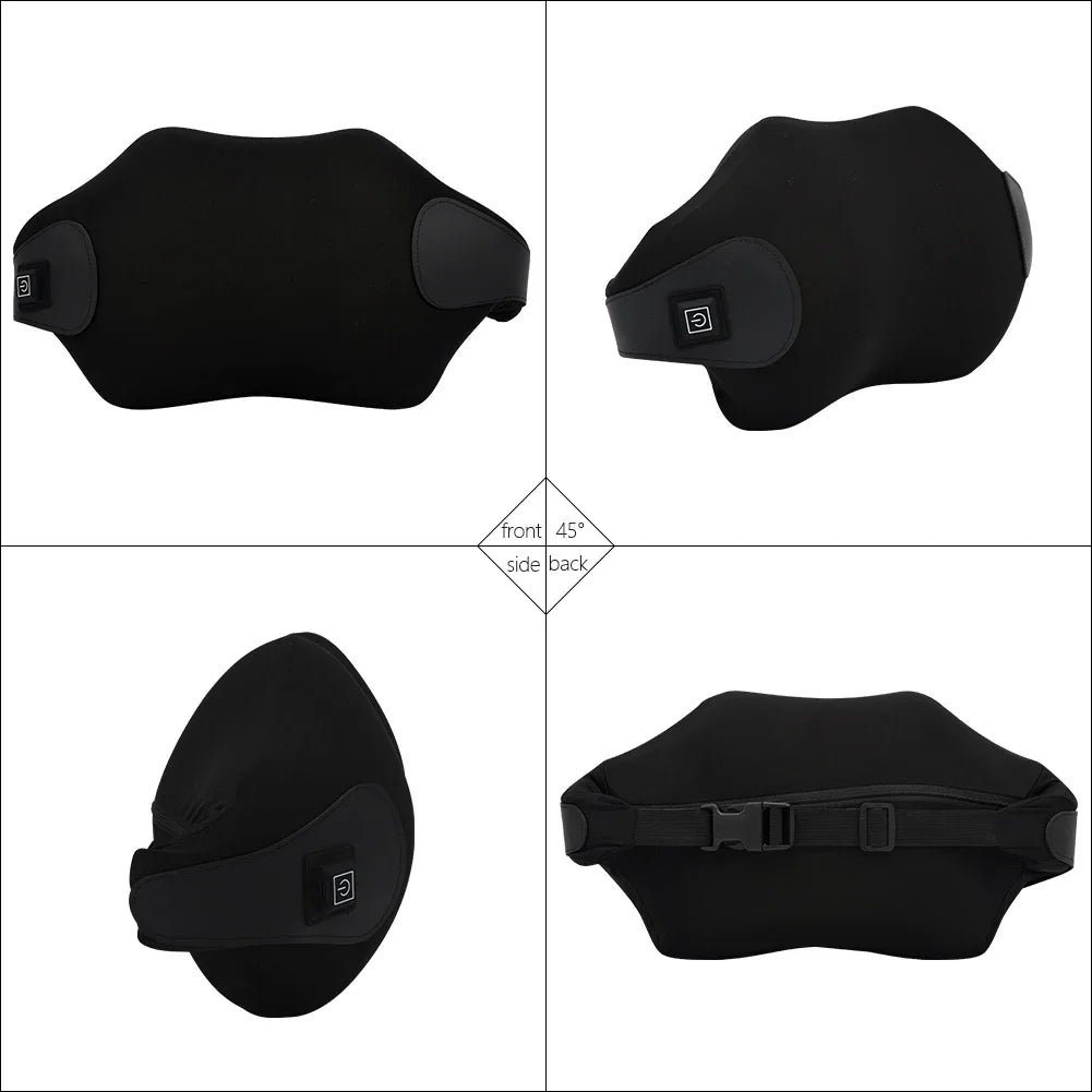Car Neck Cushion Lumbar Support Electric Men Massage Neck Car Neck Pillow Outdoor Car Accessories Home Car Massage Seat