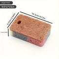 Kitchen Stain(2-Pack) Removal Nano Sponge Magic Wipe Hundred Clean Cotton Dishwashing Sponge Wipes Bathroom Cleaning Utensils