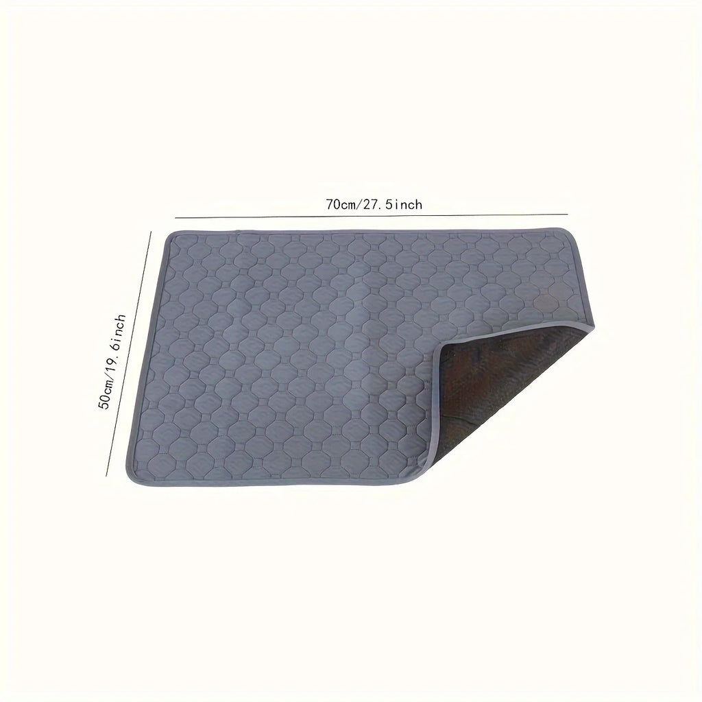 Waterproof pet urine pad, anti-slip and quick-drying cat and dog training pad, washable and reusable pet urine separator pad