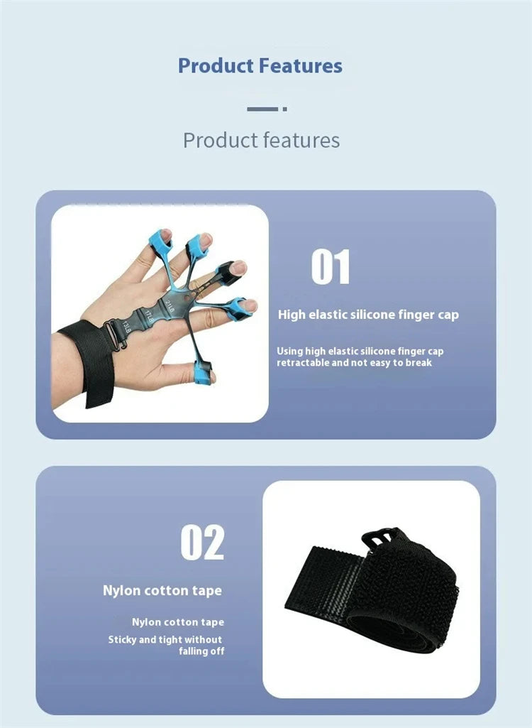 Five Finger Hand Grip Strength Trainer