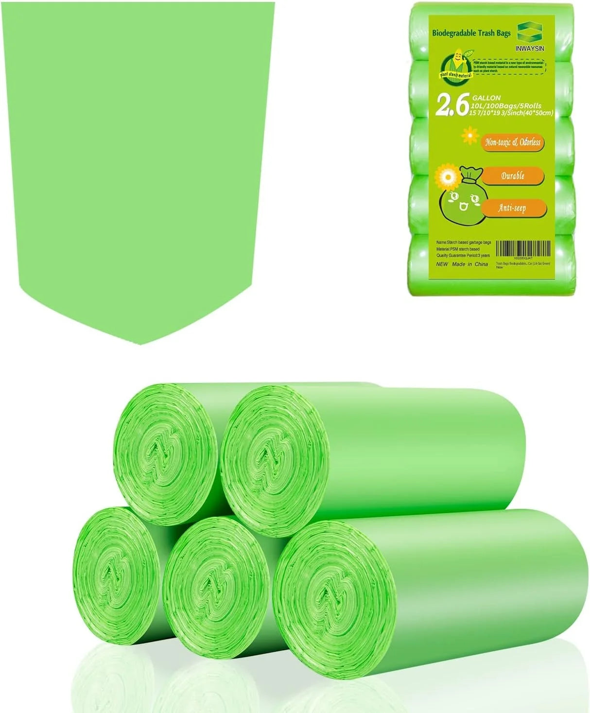 Small Biodegradable Trash Bags