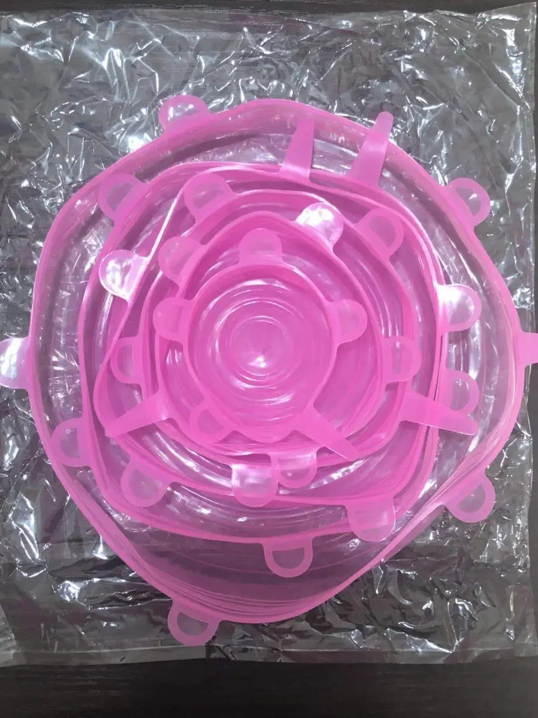 Reusable Silicone Stretch Lids for Food Storage