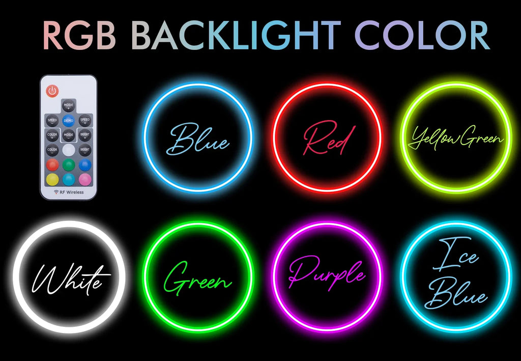 Custom 3D Laser Cut Acrylic Business Logo Sign Office/Beauty Salon Nail Hair Studio Signage Backlit RGB LED Neon Wall Sign
