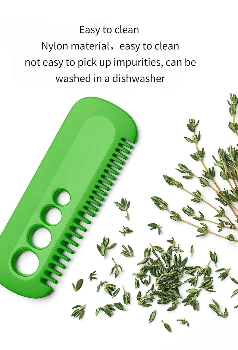 Hot Sale Kitchen Multifunctional Gadgets Cooking Portable Kitchen Gadget Vegetable Herb Eliminator Vegetable Leaf Comb Household