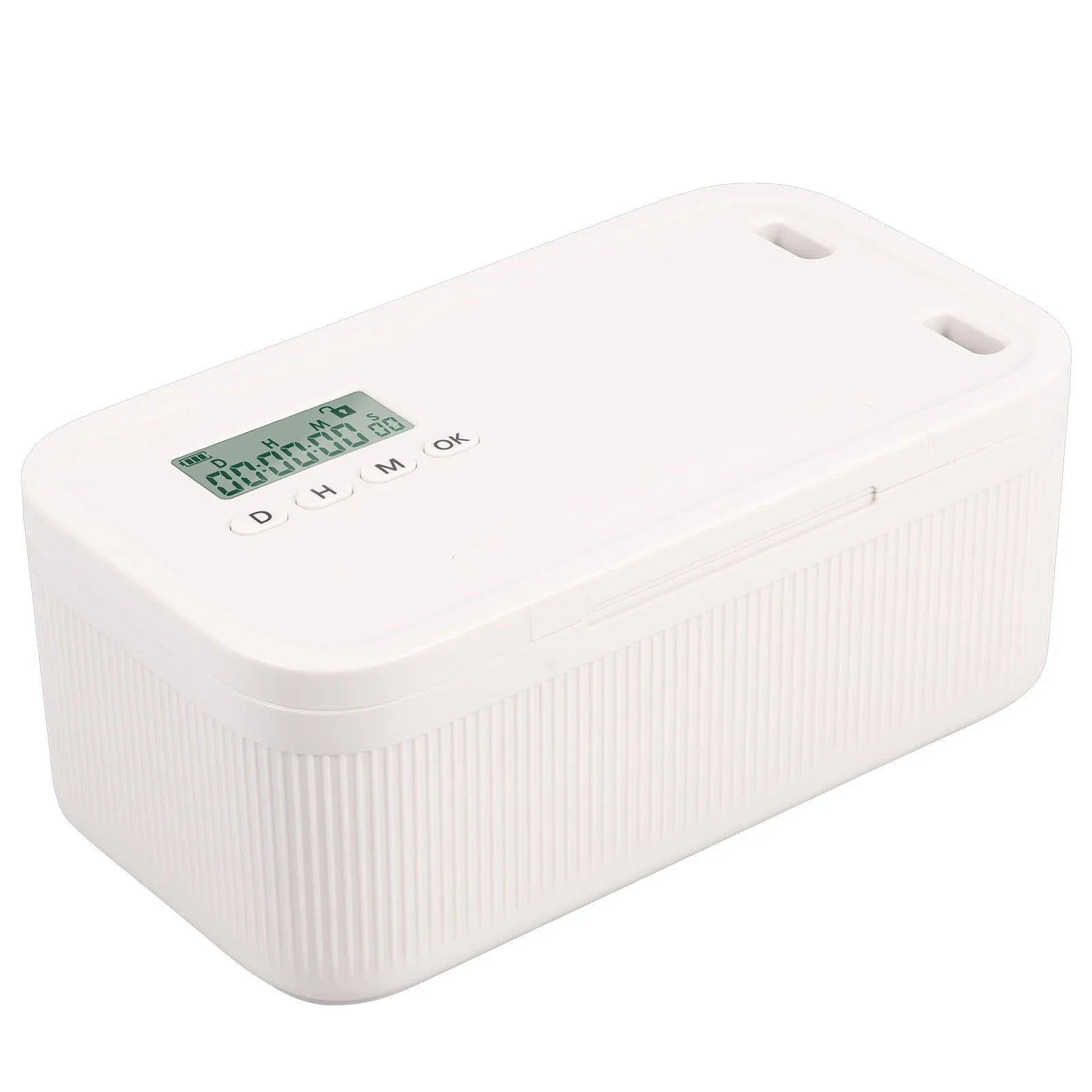 Electronic Time Lock Safe Box for Phones Cigarettes Personal Items Multi-Function Storage Container Files