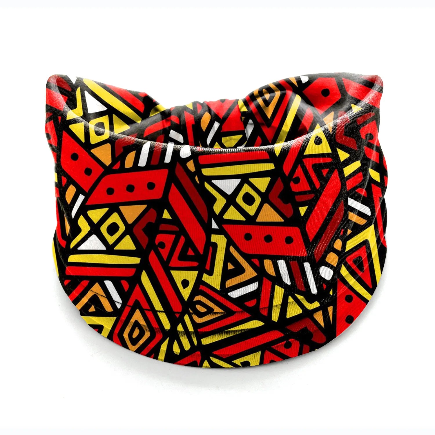 Boho Knotted Headband Women Wide Non Slip Hair Band Elastic Sports Headwear Yoga Hair Band Workout Headwrap Hair Accessories
