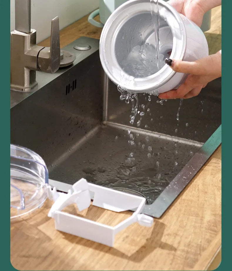 Ice Cream Machine Small Homemade Automatic, Household Mini Fruit Ice Cream Machine Children's DIY Cone Ice Cream Machine