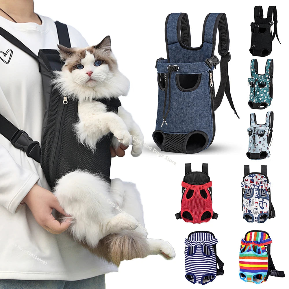 Adjustable Cat & Dog Carrier Backpack