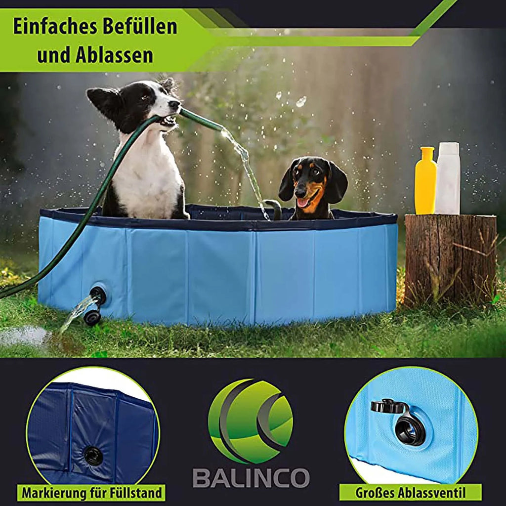 Removable and foldable Pet Bath Tub Large/Small Dog Mobile Folding Pool Swimming Pool Anti-slip Cat Sand Pool Cleaning Supplies