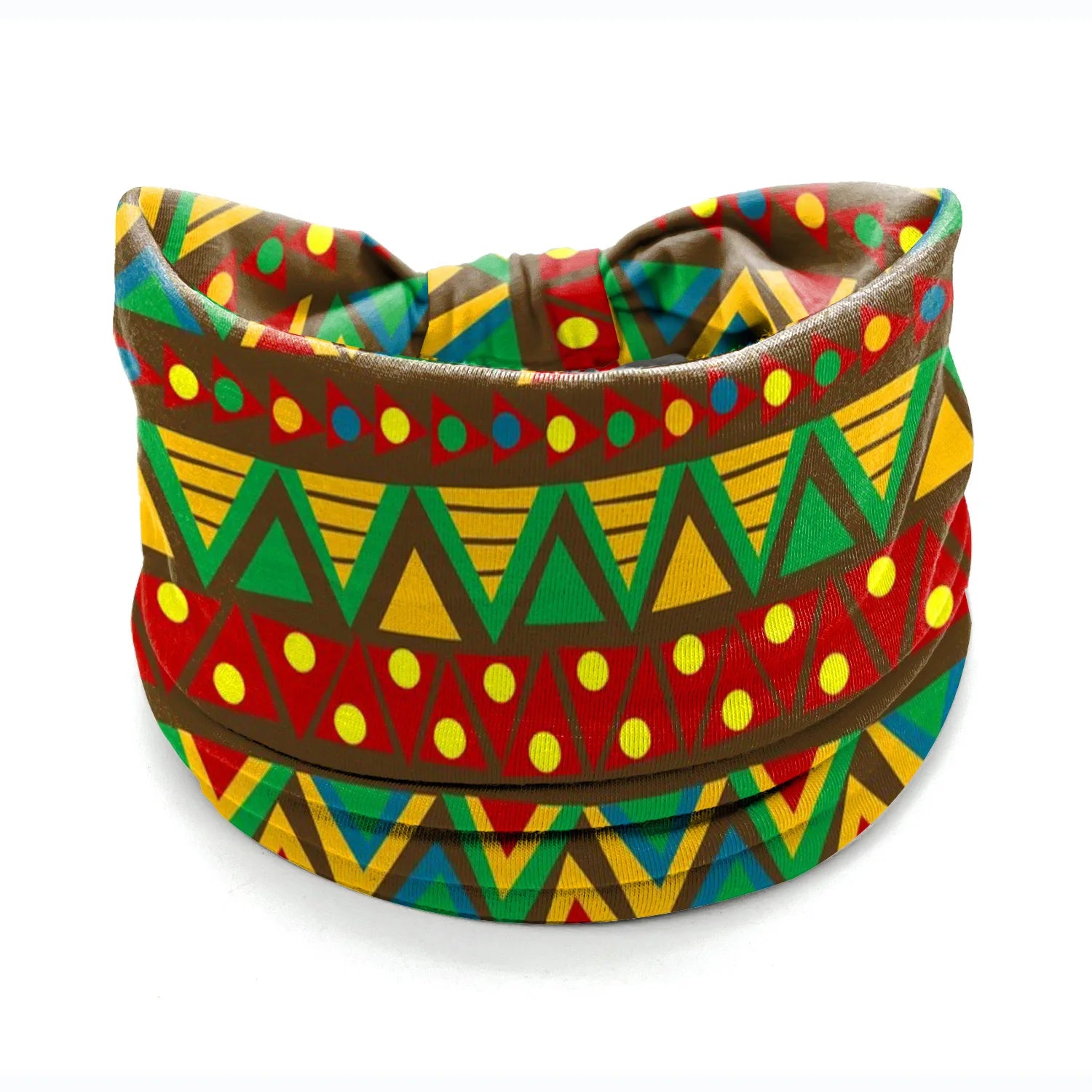 Boho Knotted Headband Women Wide Non Slip Hair Band Elastic Sports Headwear Yoga Hair Band Workout Headwrap Hair Accessories
