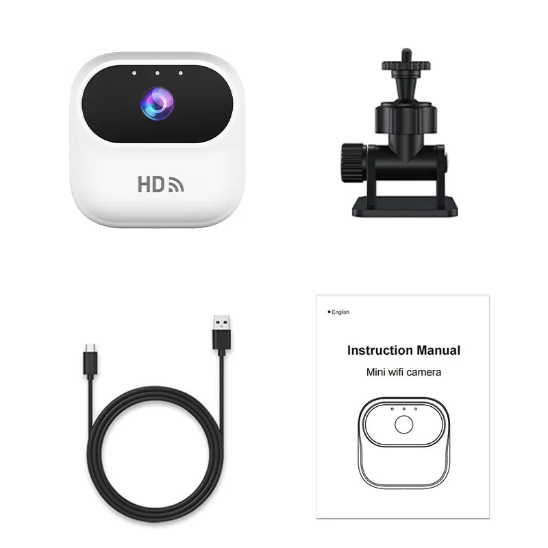 Ourlife A8 Mini Camera 1080P WiFi Smart Home Security Camera Monitor Camcorders Video Surveillance Camera With Motion Tracking