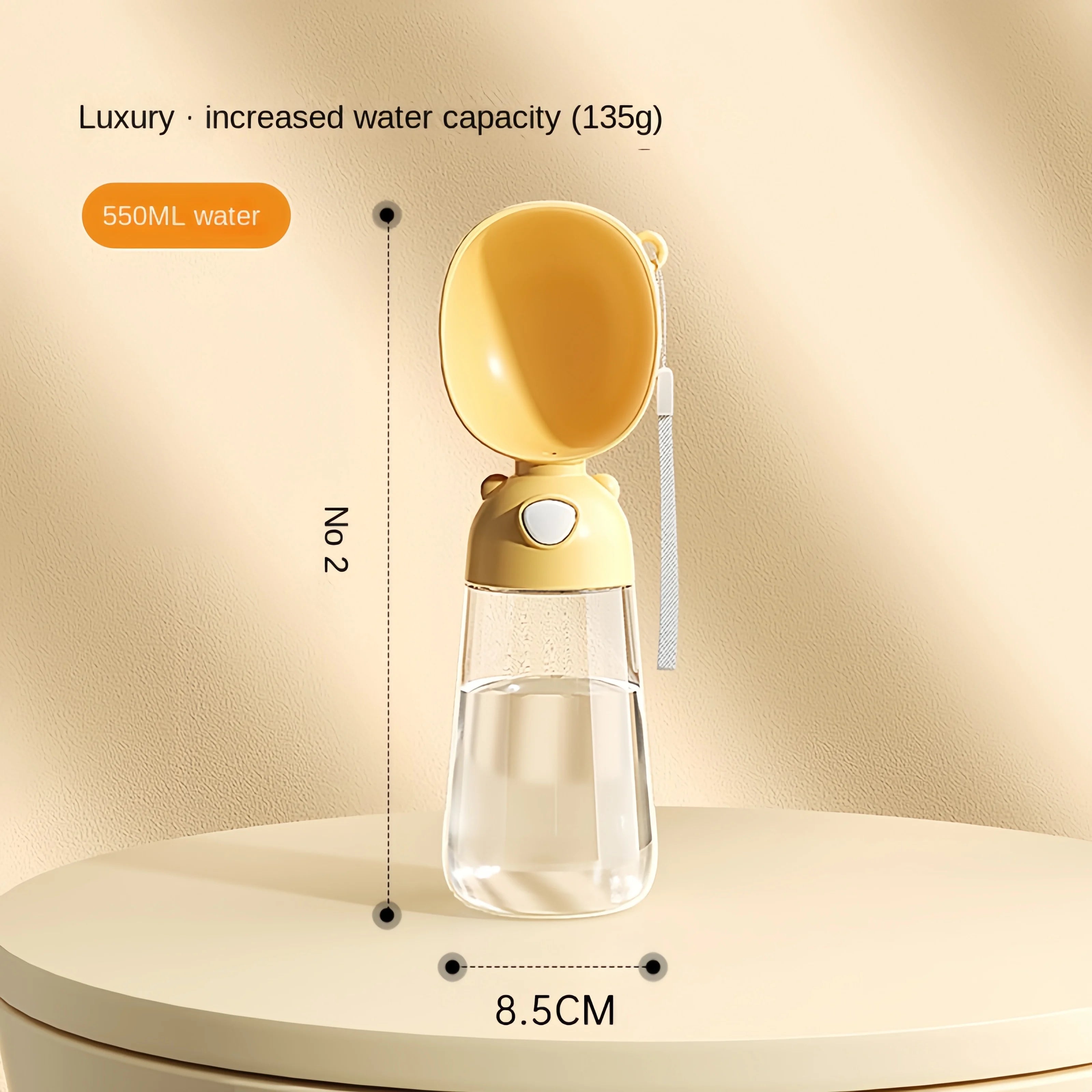 Portable Pet Water with Food Travel Cup
