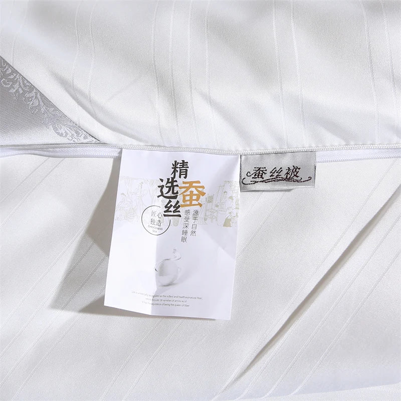 All cotton handmade 100% silk quilt, spring and autumn quilts, air conditioning quilts, summer quilts, core quilts