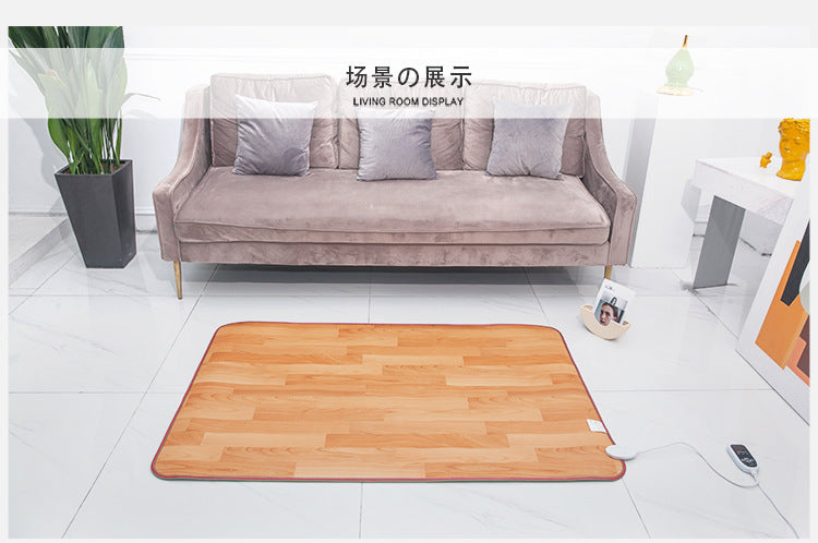 50x30cm Feet Warmer Electric Heating Mat Office Warm Feet Thermostat Heating Pad Home Heated Floor Carpet Winter Body Warmer Mad
