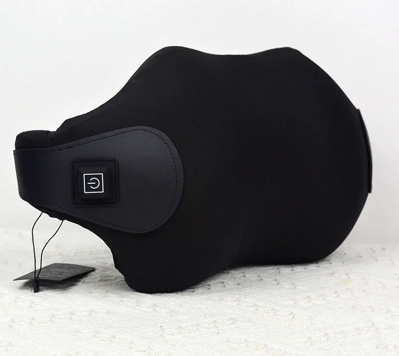 Car Neck Cushion Lumbar Support Electric Men Massage Neck Car Neck Pillow Outdoor Car Accessories Home Car Massage Seat