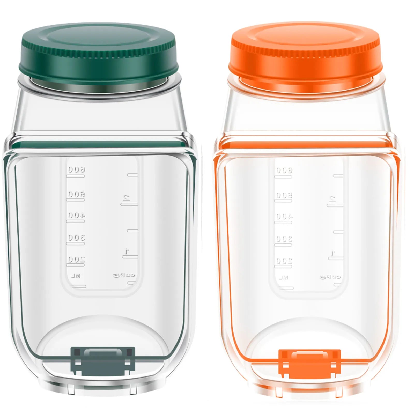 Salad Pod Fruit Vegetable Salad Storage Jar Side Open Portable Container,Home,Office,Travel,Outdoor Salad Container for Lunch