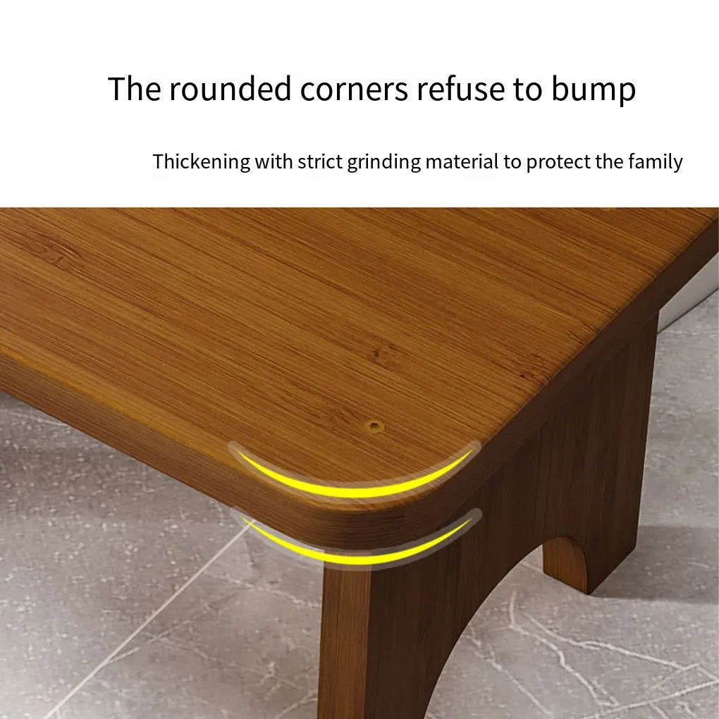Bamboo Toilet Stool Toilet Brush Non-Slip Potty Seat Children Pregnant Foot Restroom Older Squat Bench Home Travel Kid Poop Seat