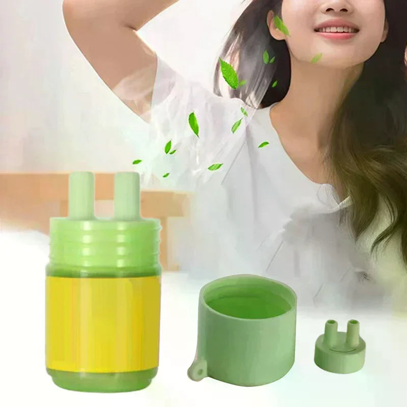 Traditional Herbal Inhaler - Mini Essential Oil Nasal Inhaler Cap Perfume Dispenser Bottle Aromatherapy Stress Relief Accessory