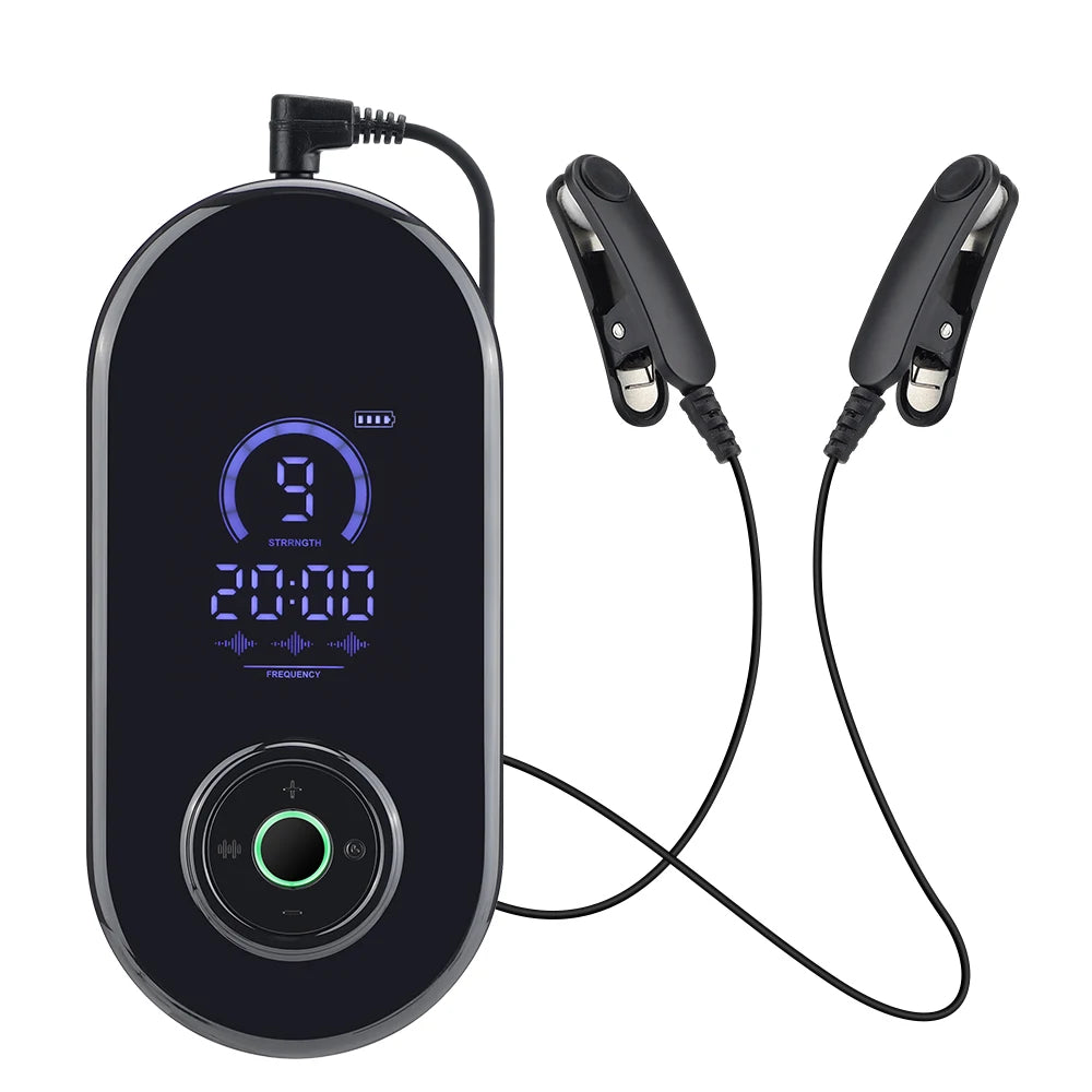 CES Sleeping Aid Microcurrent Stimulation Insomnia Electrotherapy Device Ear Clip Type Relieve Anxiety Depression Migraine