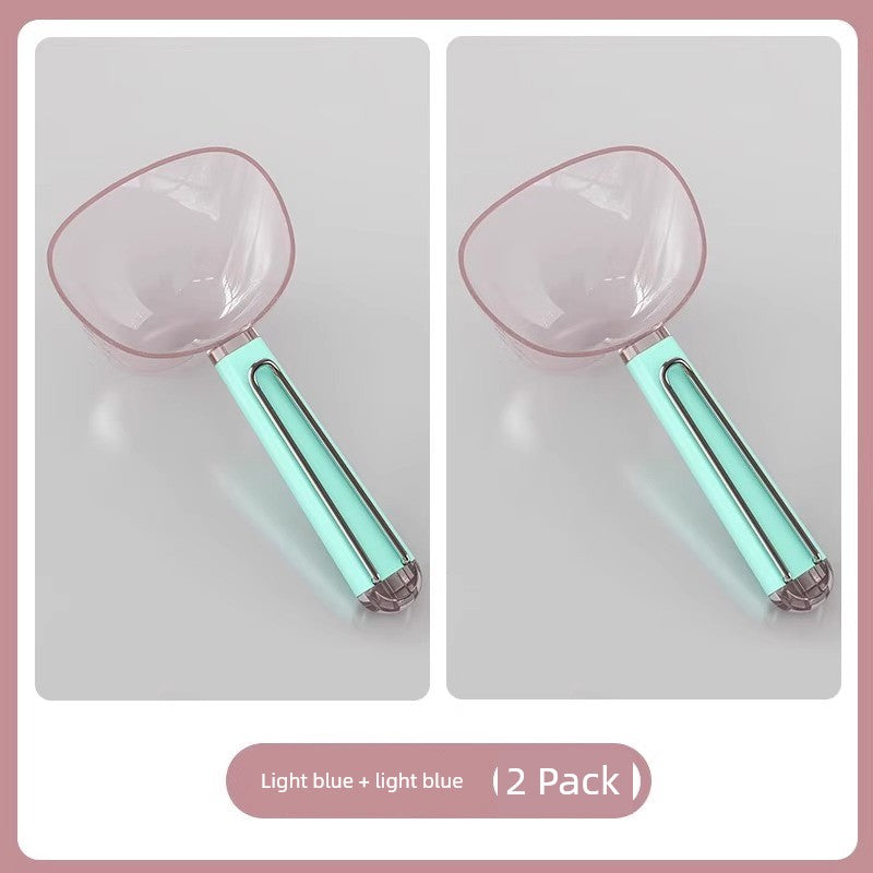 Multifunctional For Home Creative Snack Sealing Clip Spoon