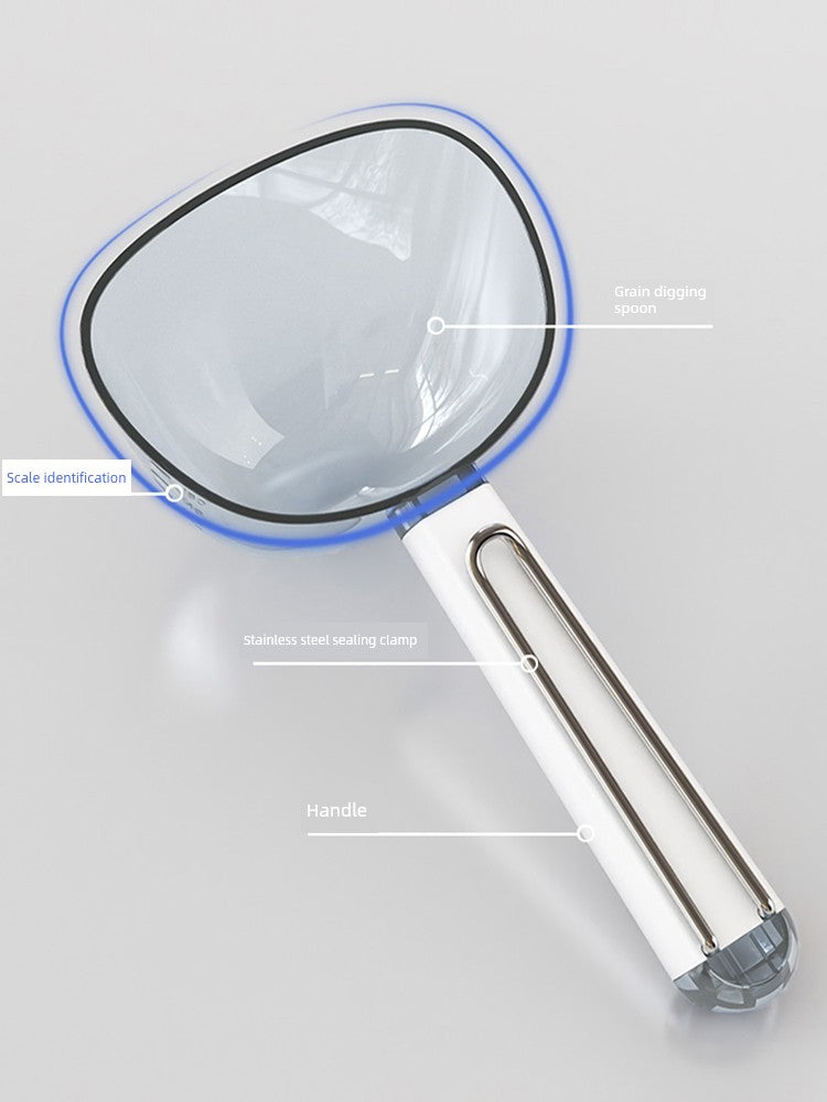 Multifunctional For Home Creative Snack Sealing Clip Spoon