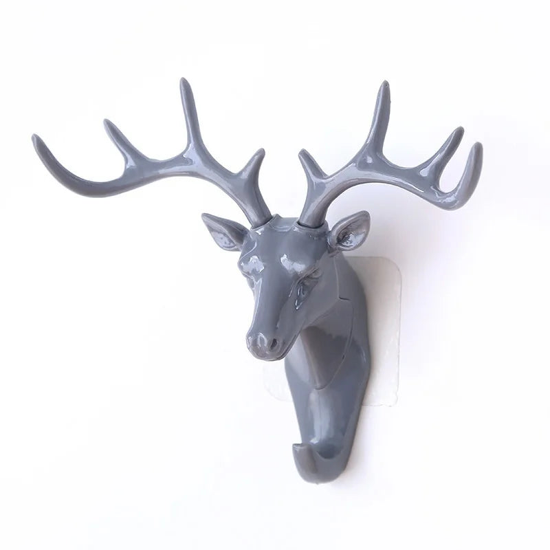 Vintage Deer Head Wall Hook