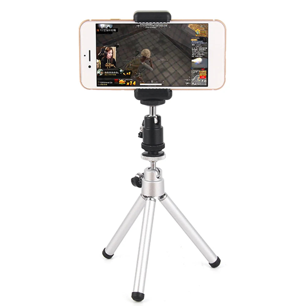 360° Rotating Auto Face Tracking Phone Stand No App Gesture Control Smart Shooting Camera Mount with Selfie Light Remote