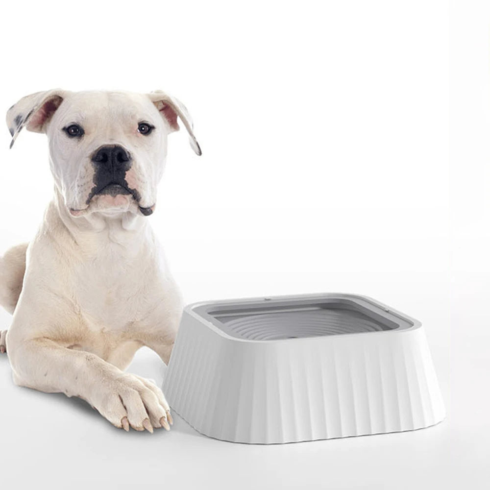 1PC Pet Floating Drinking Water Bowl Dog And Cat Neck Protection Non-Slip Floatation Water Tray Pets Drinking Bowl