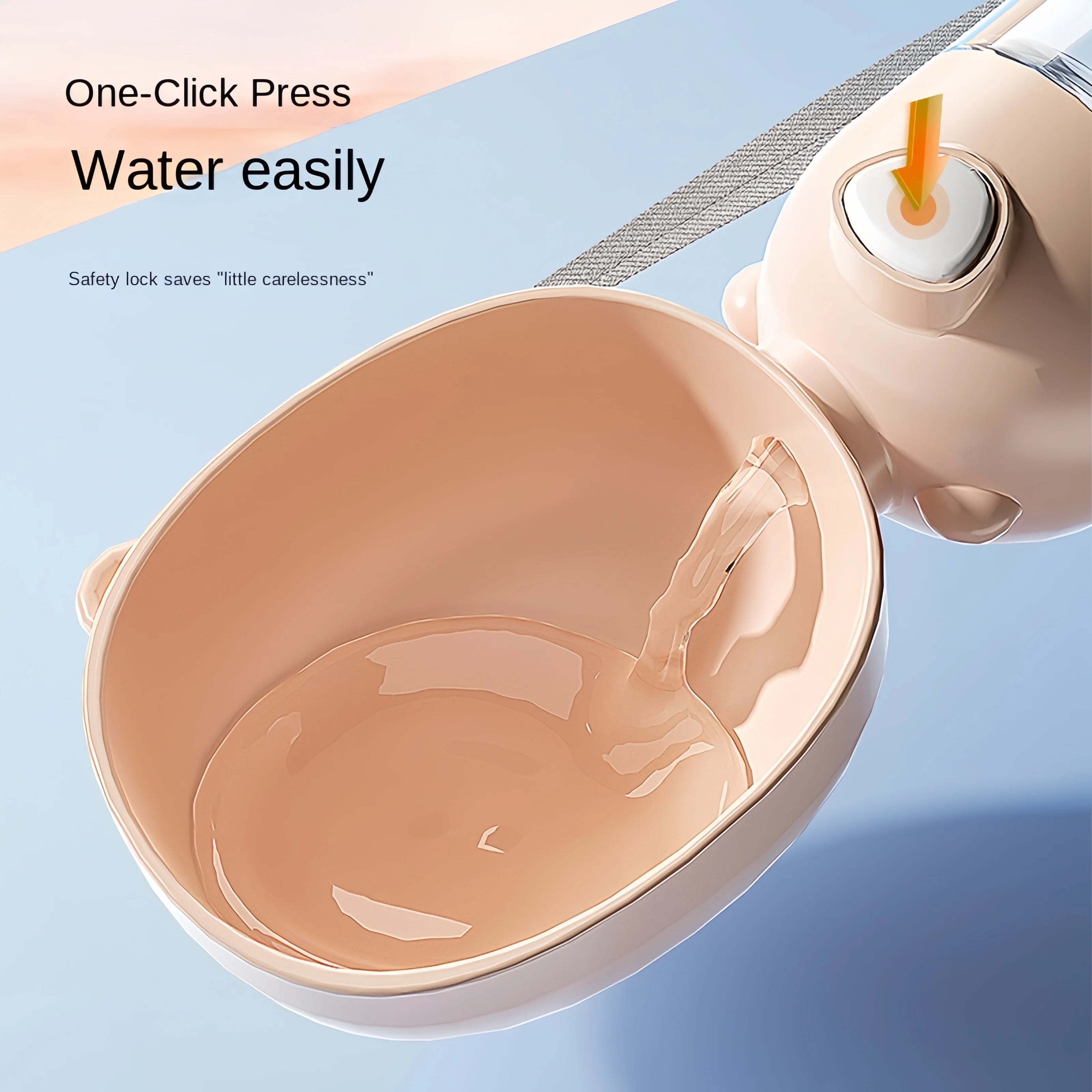 Portable Pet Water with Food Travel Cup