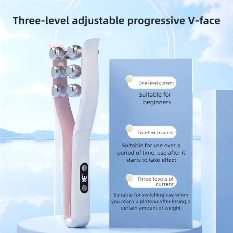 TINSOL Facial beauty device Facial Massager Y Facial Lift Massager Chin Lifter Home beauty device Micro Electric Roller