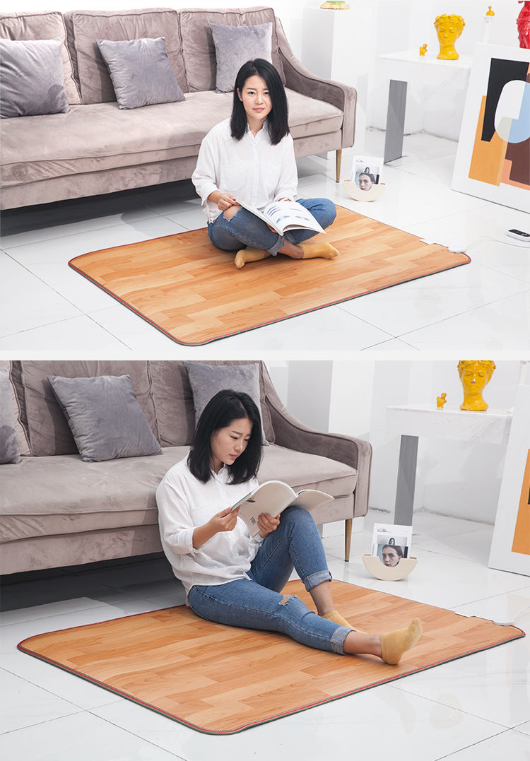 50x30cm Feet Warmer Electric Heating Mat Office Warm Feet Thermostat Heating Pad Home Heated Floor Carpet Winter Body Warmer Mad
