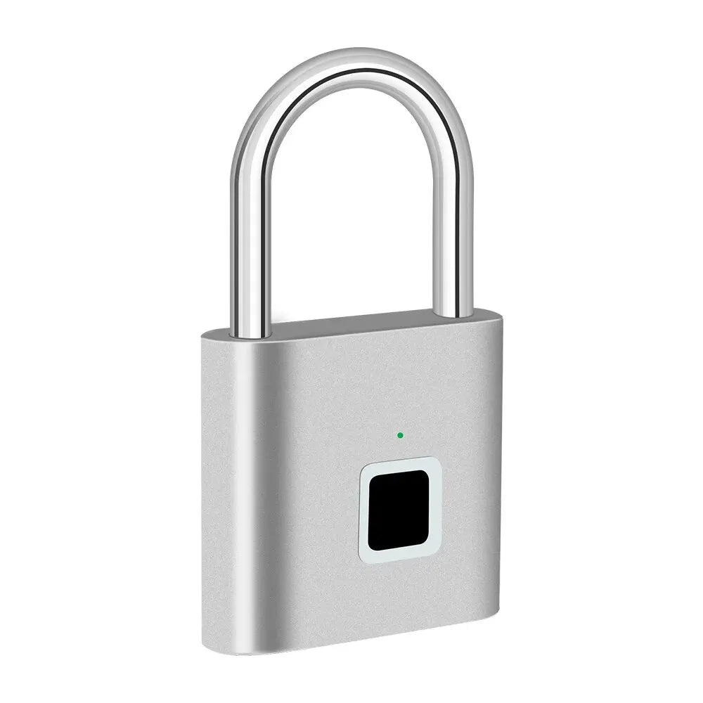 KERUI Keyless USB Charging Fingerprint Smart Lock Waterproof Unlock Portable Lock Anti-theft Security Door Lock Padlock Electric