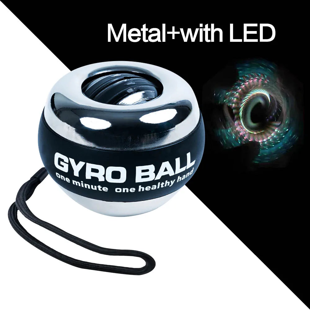 LED Gyro Wrist Strength Trainer Ball