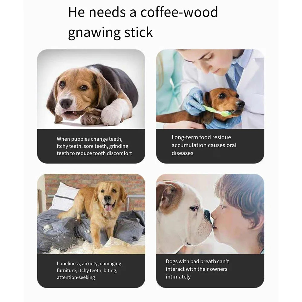 Natural Wood Dog Chew Toys
