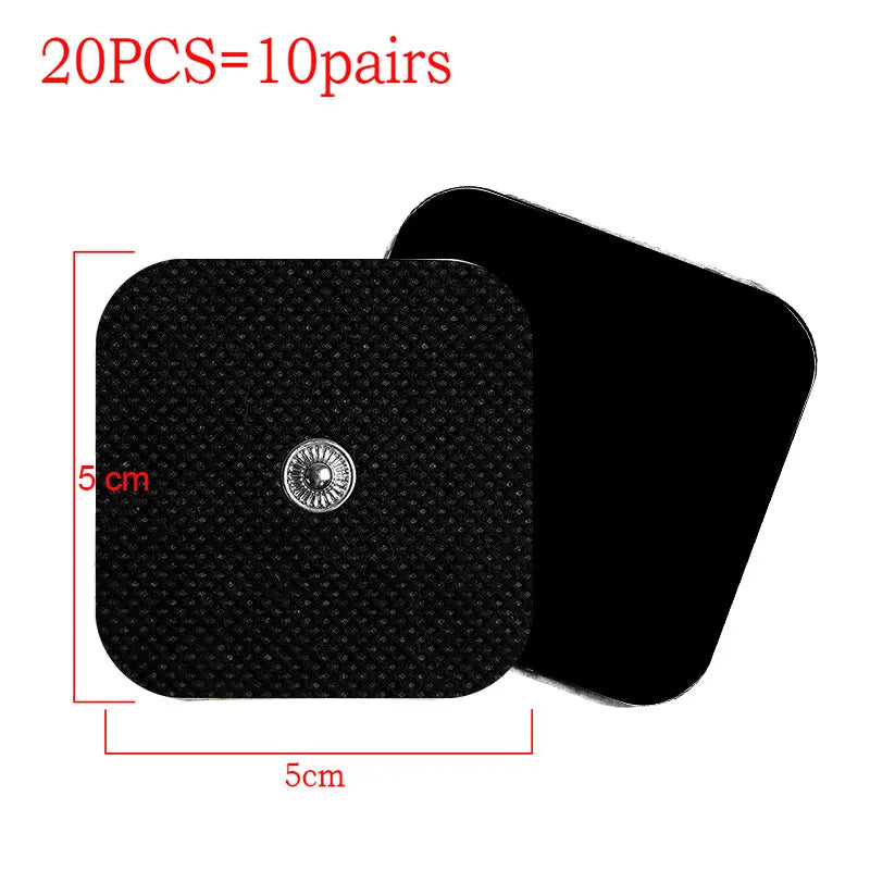 Reusable TENS and EMS Electrode Pads