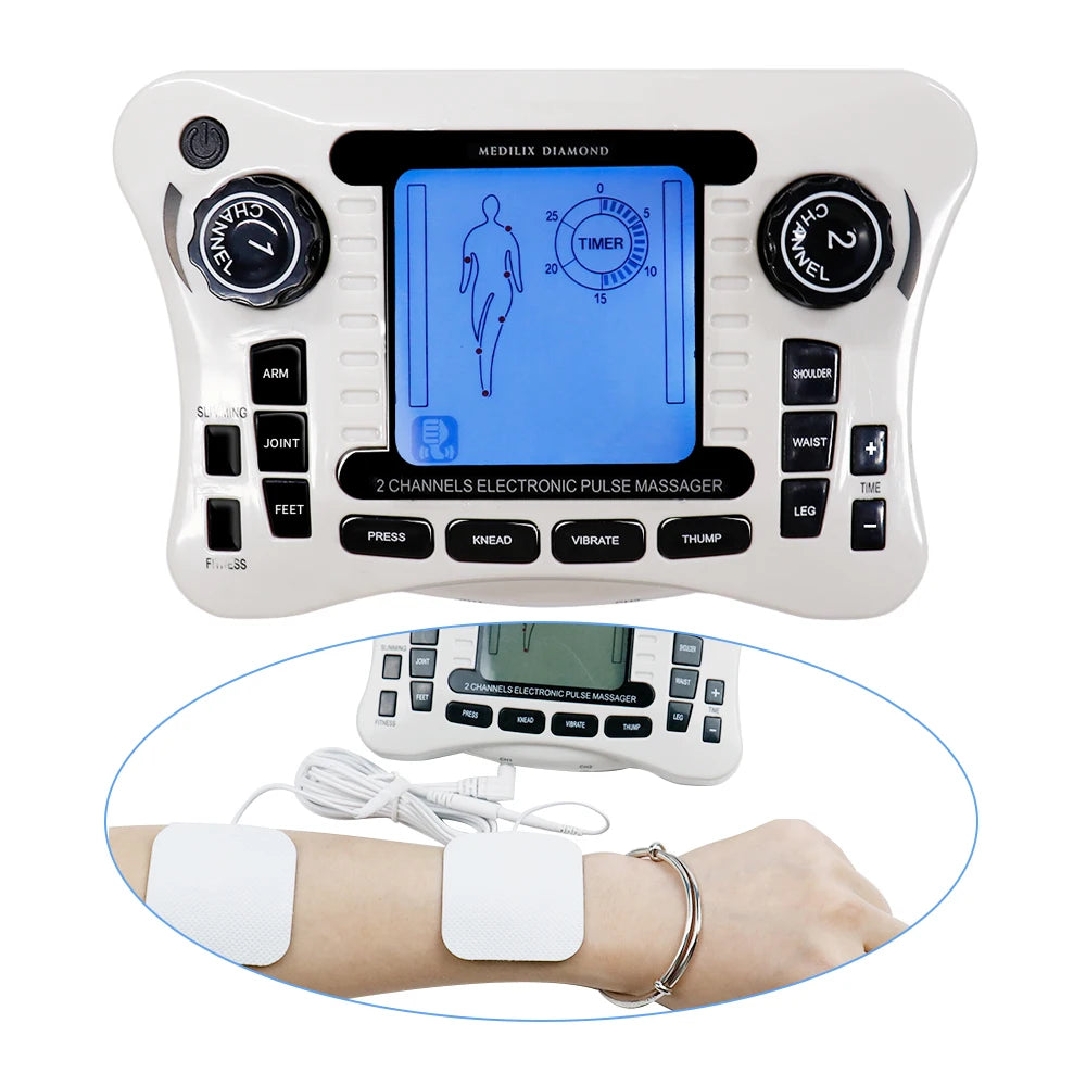 Myostimulator Massager EMS Neck Acupoints Lymphvity Massage Device Electrical Muscle Stimulator Health Physiotherapy Device