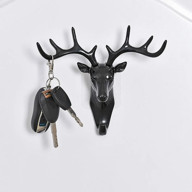 Vintage Deer Head Wall Hook