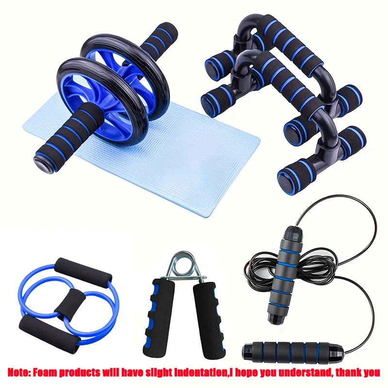 U-Shaped Push-Up Bars with Anti-Slip Foam Grip