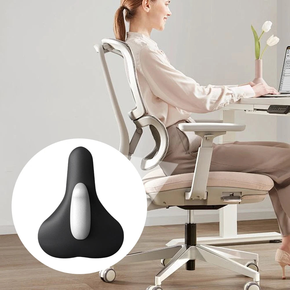 Electric Pelvic Floor Muscle Trainer Ergonomic Sit-On-Top Pelvic Trainer Portable Pelvic Floor Muscle Exerciser for Men Women