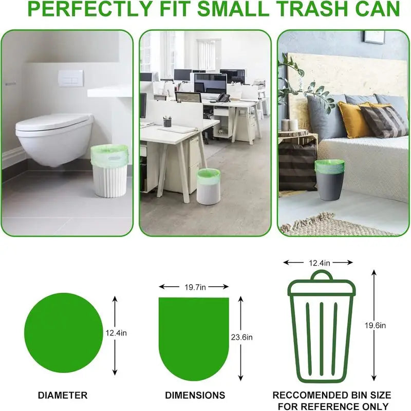 Small Biodegradable Trash Bags