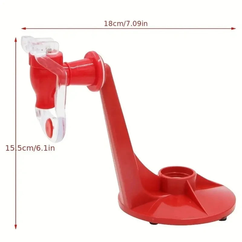 Soda Beverage Dispenser Bottle Coke Upside Down Drinking Water Dispense Machine Switch for Gadget Party Home Bar  Water Pitcher
