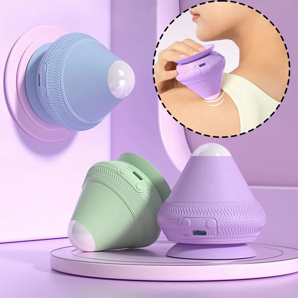 Wall-mounted Fascia Cone Multi-Function Suction Cup Wall Massager For Back Muscle Relaxation Arm Foot Massager Trigger Point