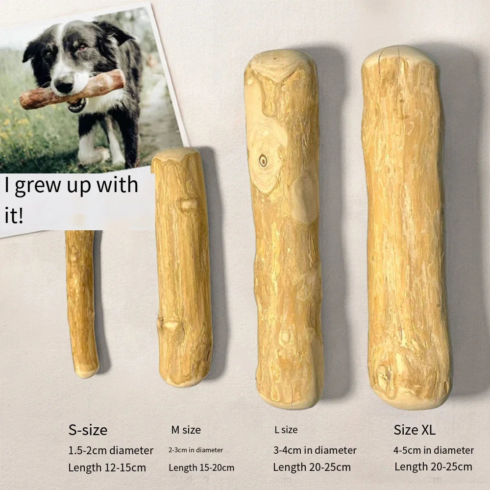 Natural Wood Dog Chew Toys