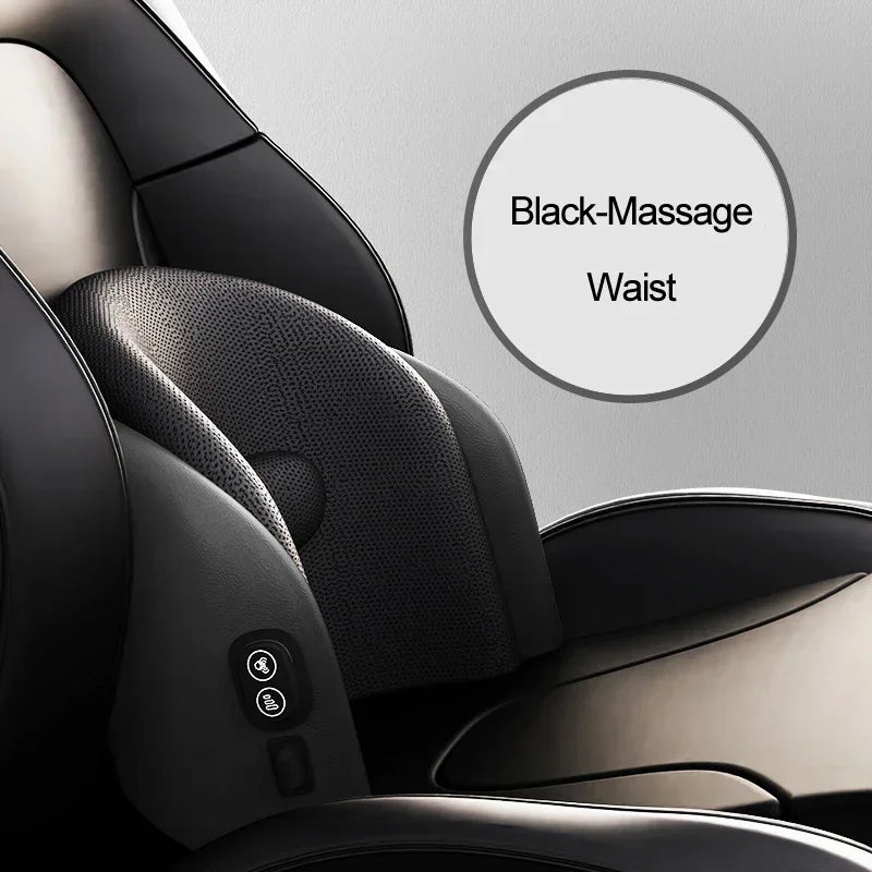 Car Neck Cushion Lumbar Support Electric Men Massage Neck Car Neck Pillow Outdoor Car Accessories Home Car Massage Seat
