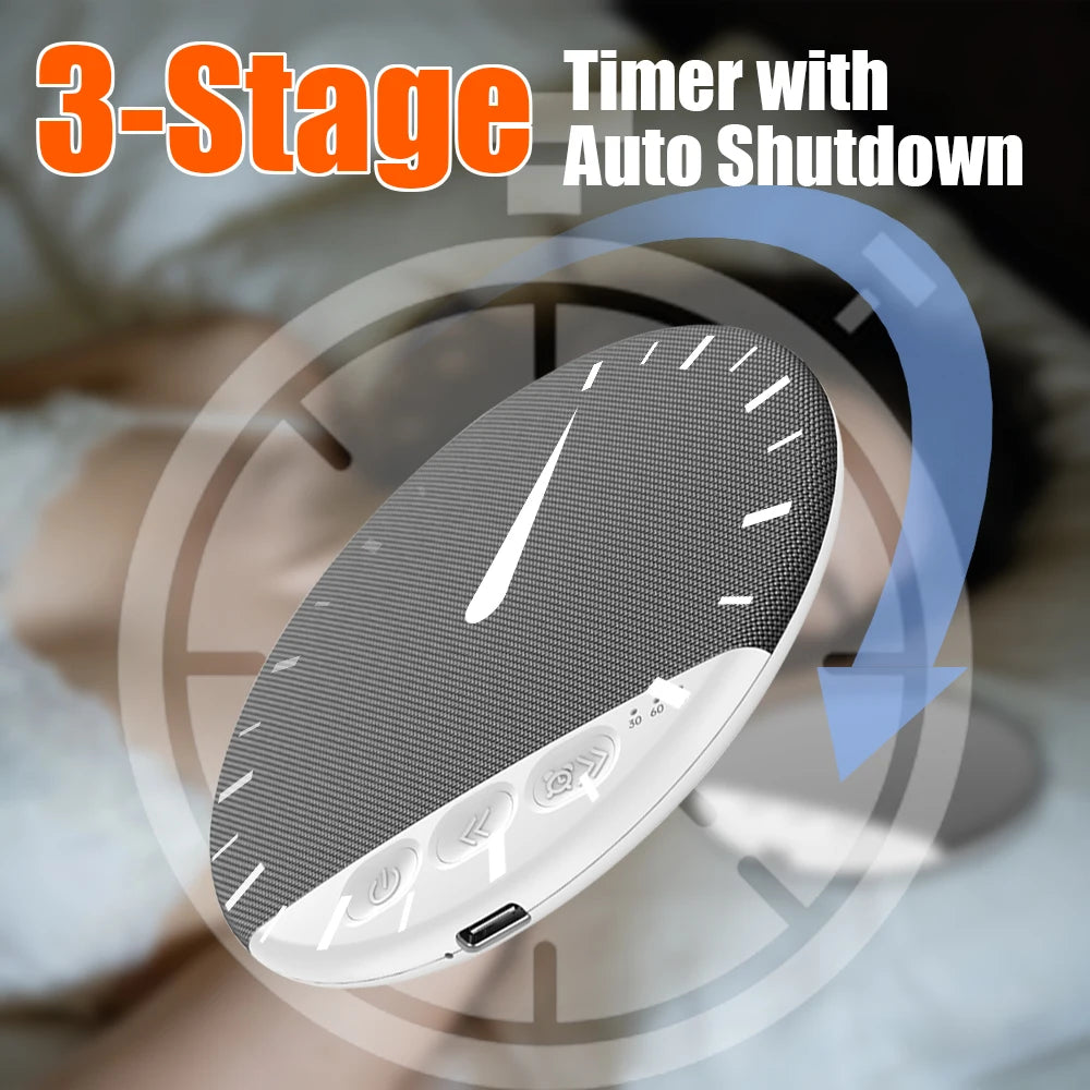 Mini Sleep Speaker Bluetooth Wireless Loudspeaker Under Pillow BT5.3 MP3 Music Headphones For Side Sleepers
