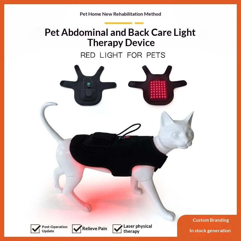 Portable Pet LED Infrared Light Therapy Device, Suitable for Cats and Dogs, Pet Care Home Infrared Red Light Therapy Belt