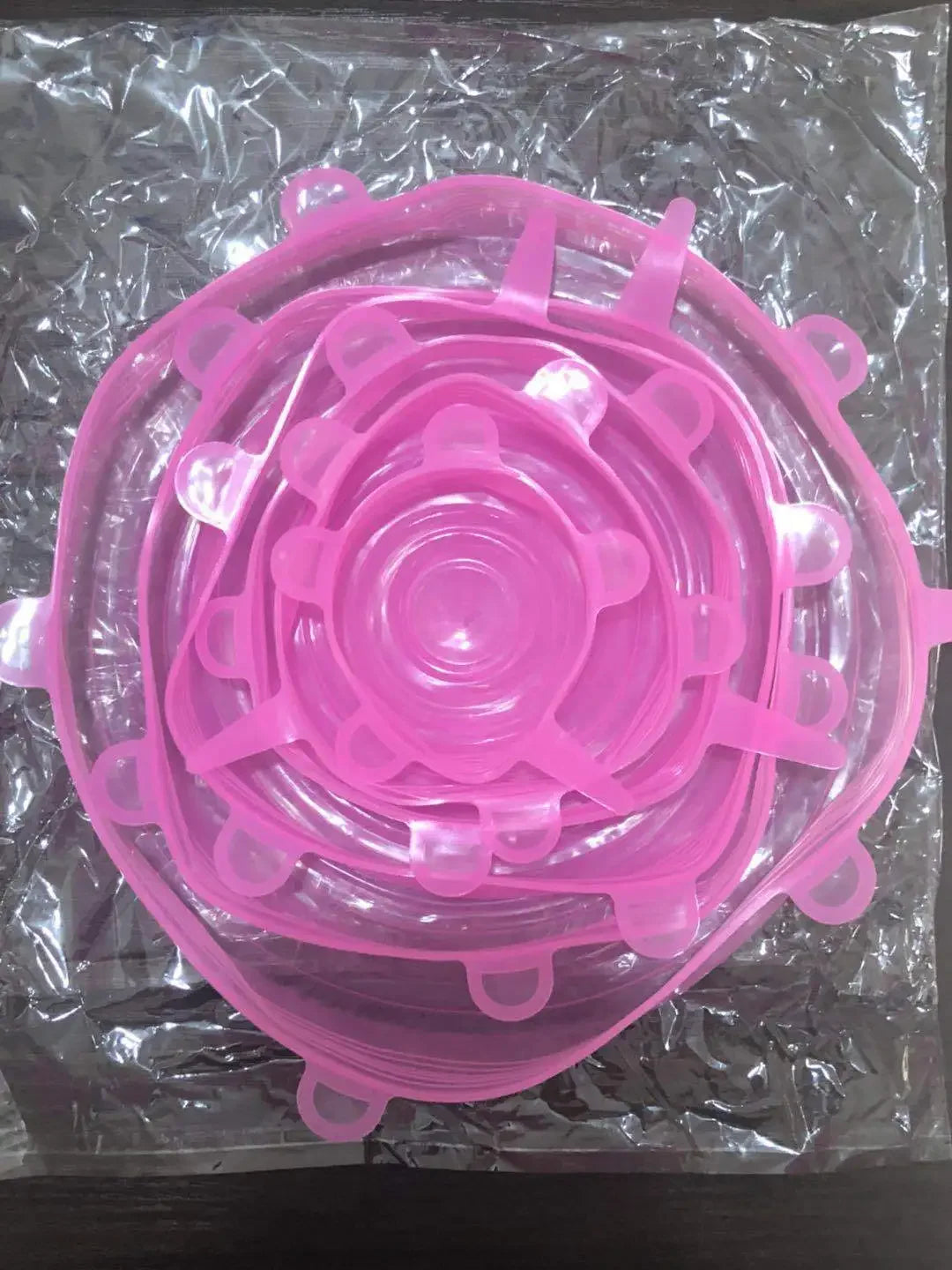Reusable Silicone Stretch Lids for Food Storage
