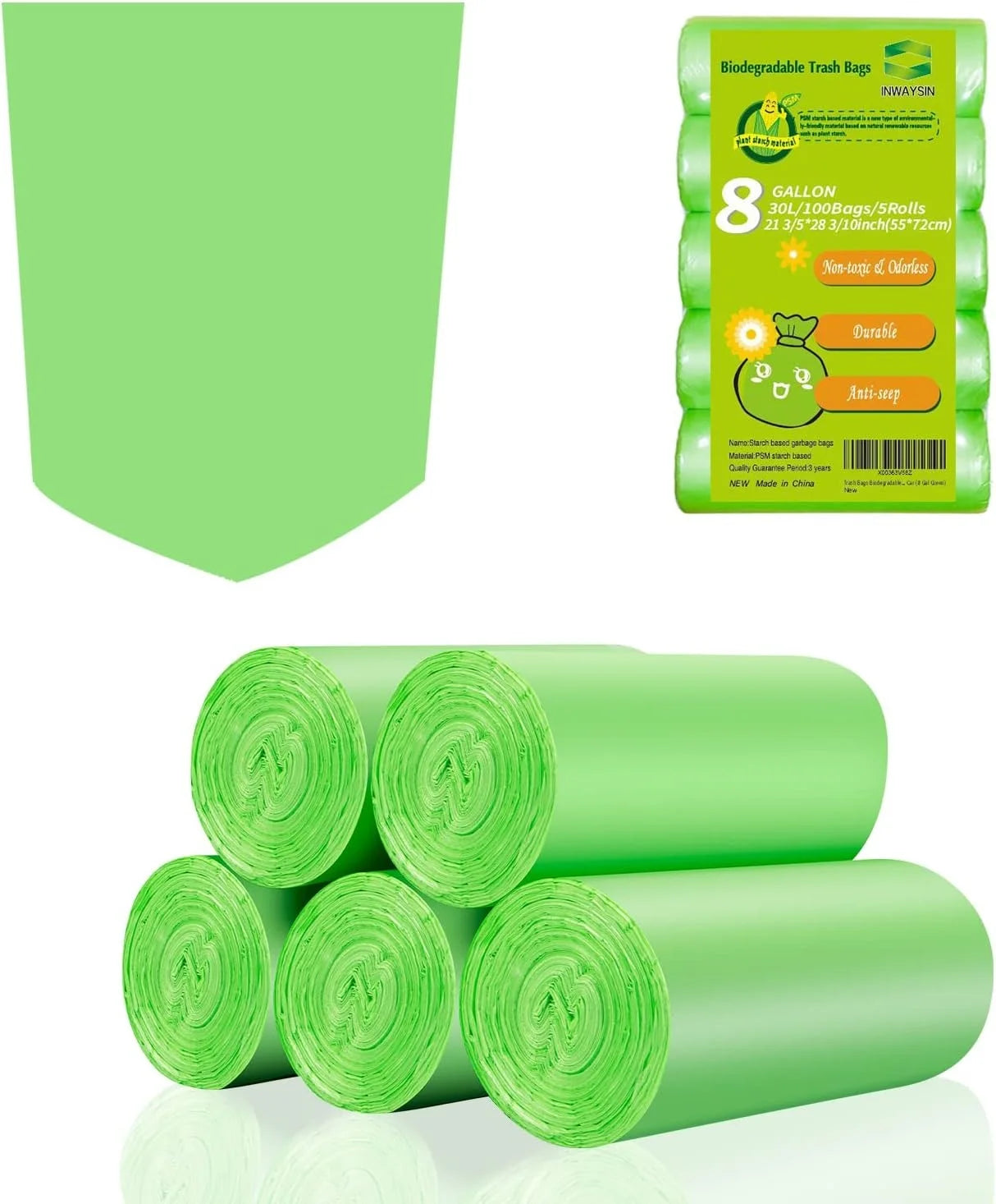 Small Biodegradable Trash Bags