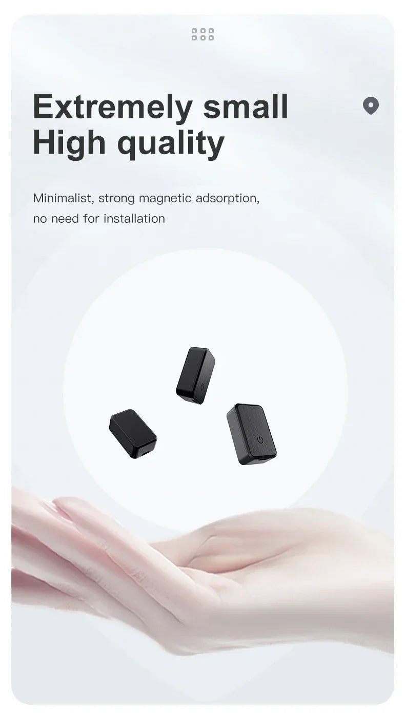Mini GF08 GPS Car Tracker,Real-time Tracker, Anti-Theft, Anti-lost Key,Pet Locator,Strong Magnetic Mount SlM, Message Positioner